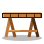 Copperwood Trestle Table