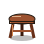 Dullwood Wooden Stool