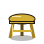 Goldwood Wooden Stool
